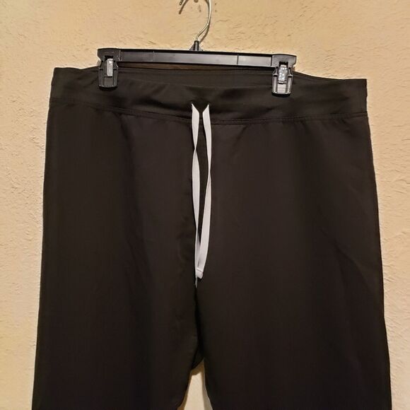 Figs Mens Size XL Technical Collection Black Nurse Scrub Pants Drawstring - Picture 4 of 12